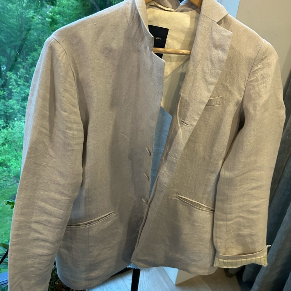 Pas de Calais Paris designed linen jacket